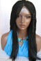 Fully hand braided lace front wig -Hannah 1 in 17"