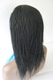   Fully hand braided lace front wig -Micro Braids Hannah  Color #1 in 14"