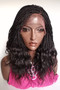 13 x 6 Fully hand braided lace front wig - Linda #2 in 16" 