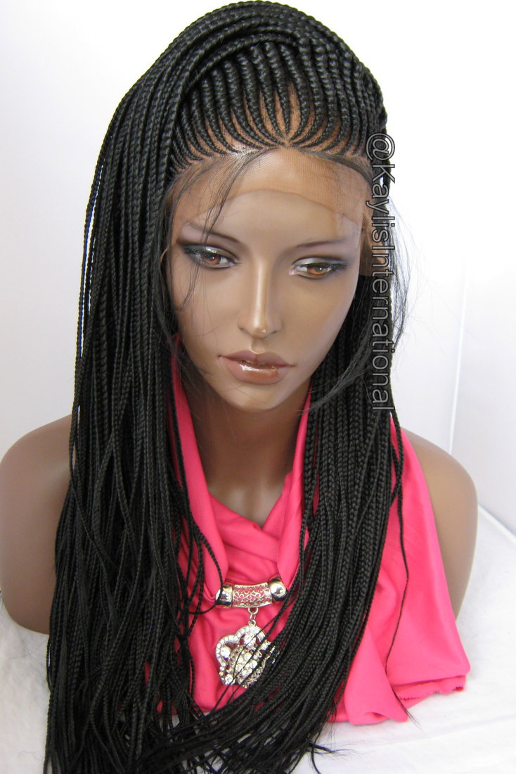 cornrow braided wigs