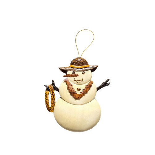 Hawaiian Snow Woman - Ornament