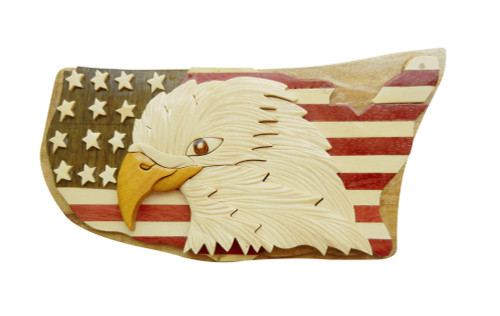 Bald Eagle USA Puzzle Box