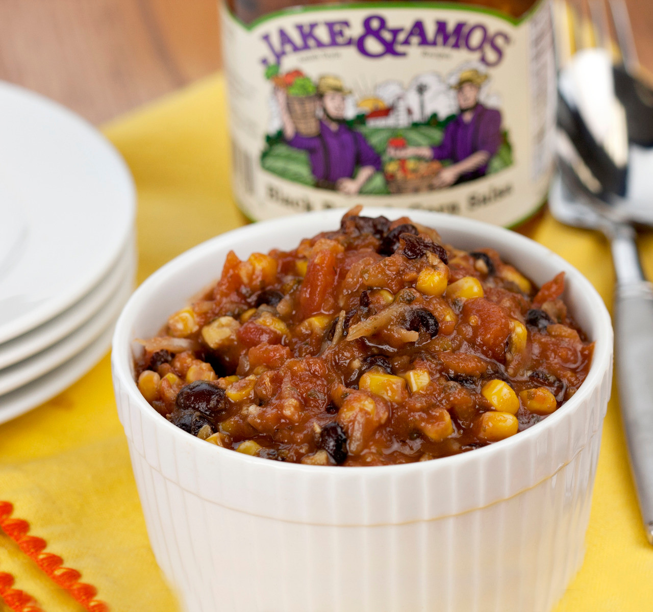 Black Bean & Corn Salsa Salsas Jake & Amos