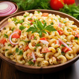 Hot Pickle Pasta Salad