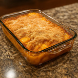 Peach Dump Cake