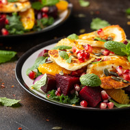 Beet, Spinach & Citrus Salad