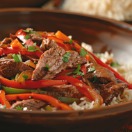 Slow Cooker Pepper Steak