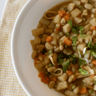 Spring Vegetable Noodle Soup
