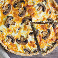 Mushroom and Gruyère Tart