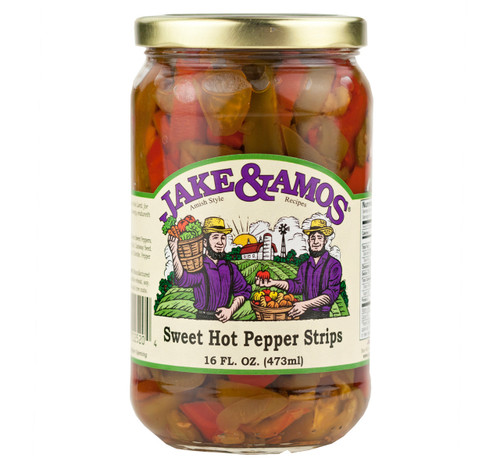 Sweet & Hot Pepper Strips 16oz