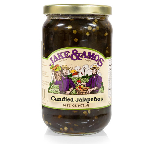 Sliced Candied Jalapenos 16oz