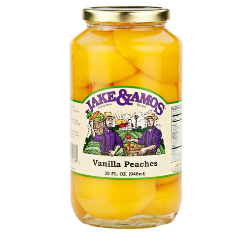 Vanilla Peach Halves 33oz