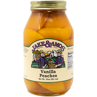 vanilla peaches