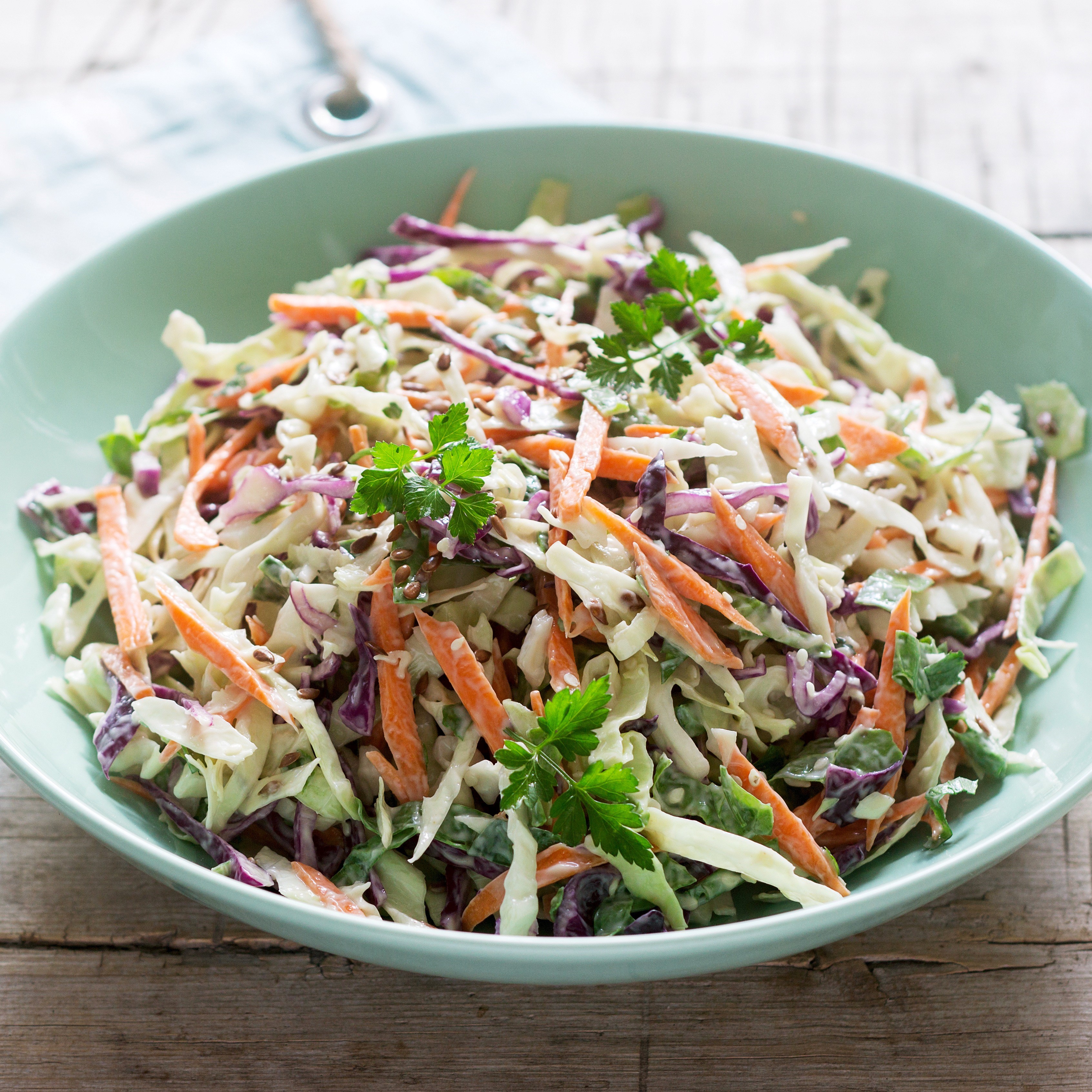 Easy Bacon Slaw - Jake & Amos