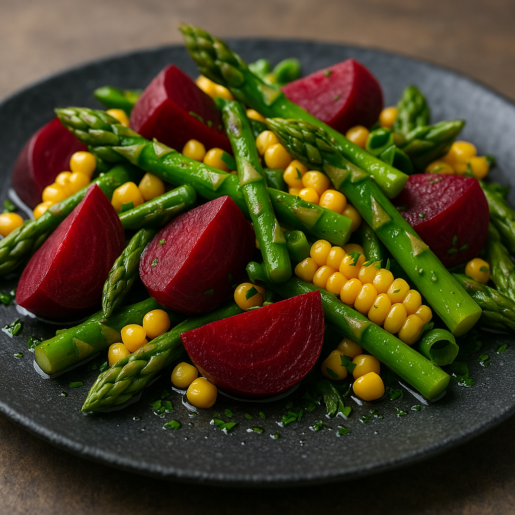 Summer Beet & Corn Salad - Jake & Amos