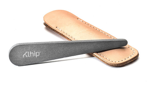 Klhip Nail File with Leather Sheath