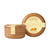 Mondial Mandarin & Spices Shaving Cream in Wood Bowl