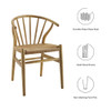 EEI-4168 Flourish Spindle Wood Dining Side Chair Set of 2 by Modway