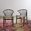 EEI-4168 Flourish Spindle Wood Dining Side Chair Set of 2 by Modway
