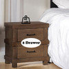 ACME 30613 Adams Nightstand, Antique Oak