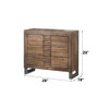 ACME 21293 Andria Nightstand, Reclaimed Oak