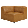 EEI-4519-TAN Bartlett 4-Piece Vegan Leather Sectional Sofa by Modway