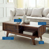EEI-4724-WAL Render Coffee Table by Modway