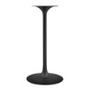 EEI-4892-BLK-BLK Lippa 28" Round Faux Marble Bar Table by Modway