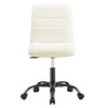 EEI-4974 Ripple Armless Vegan Leather Office Chair by Modway