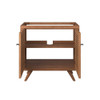 EEI-5087-NAT Birdie 36" Teak Wood Bathroom Vanity Cabinet (Sink Basin Not Included) by Modway