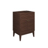 EEI-5088-WAL Ledger 24" Wood Bathroom Vanity Cabinet (Sink Basin Not Included) by Modway