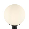 EEI-5621-WHI-BLK Apex Glass Globe Glass Table Lamp by Modway
