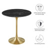 EEI-5685 Lippa 20" Round Faux Marble Side Table by Modway