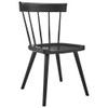 EEI-6082-BLK Sutter Wood Dining Side Chair Set of 2 by Modway