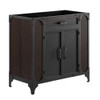 EEI-6129-BLK-WAL Steamforge 36" Bathroom Vanity Cabinet (Sink Basin Not Included) by Modway