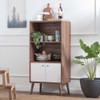 EEI-6230-WAL-WHI Transmit Display Cabinet Bookshelf by Modway
