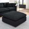 EEI-6258 Commix Down Filled Overstuffed Boucle Fabric Ottoman by Modway