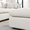 EEI-6258 Commix Down Filled Overstuffed Boucle Fabric Ottoman by Modway