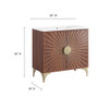 EEI-6298-WHI-WAL Daylight 36" Bathroom Vanity by Modway