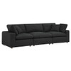 EEI-6362 Commix Down Filled Overstuffed Boucle Fabric 3-Seater Sofa by Modway