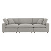 EEI-6362 Commix Down Filled Overstuffed Boucle Fabric 3-Seater Sofa by Modway