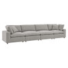 EEI-6364 Commix Down Filled Overstuffed Boucle Fabric 4-Seater Sofa by Modway