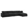EEI-6365 Commix 5-Piece Down Filled Overstuffed Boucle Fabric Sectional Sofa by Modway