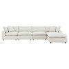 EEI-6365 Commix 5-Piece Down Filled Overstuffed Boucle Fabric Sectional Sofa by Modway