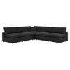 EEI-6367 Commix 5-Piece Down Filled Overstuffed Boucle Fabric Sectional Sofa by Modway