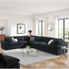 EEI-6369 Commix 6-Piece Down Filled Overstuffed Boucle Fabric Sectional Sofa by Modway