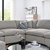 EEI-6371 Commix 8-Piece Down Filled Overstuffed Boucle Fabric Sectional Sofa by Modway