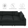 EEI-6372 Commix 6-Piece Down Filled Overstuffed Boucle Fabric Sectional Sofa by Modway