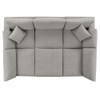EEI-6372 Commix 6-Piece Down Filled Overstuffed Boucle Fabric Sectional Sofa by Modway