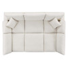 EEI-6372 Commix 6-Piece Down Filled Overstuffed Boucle Fabric Sectional Sofa by Modway